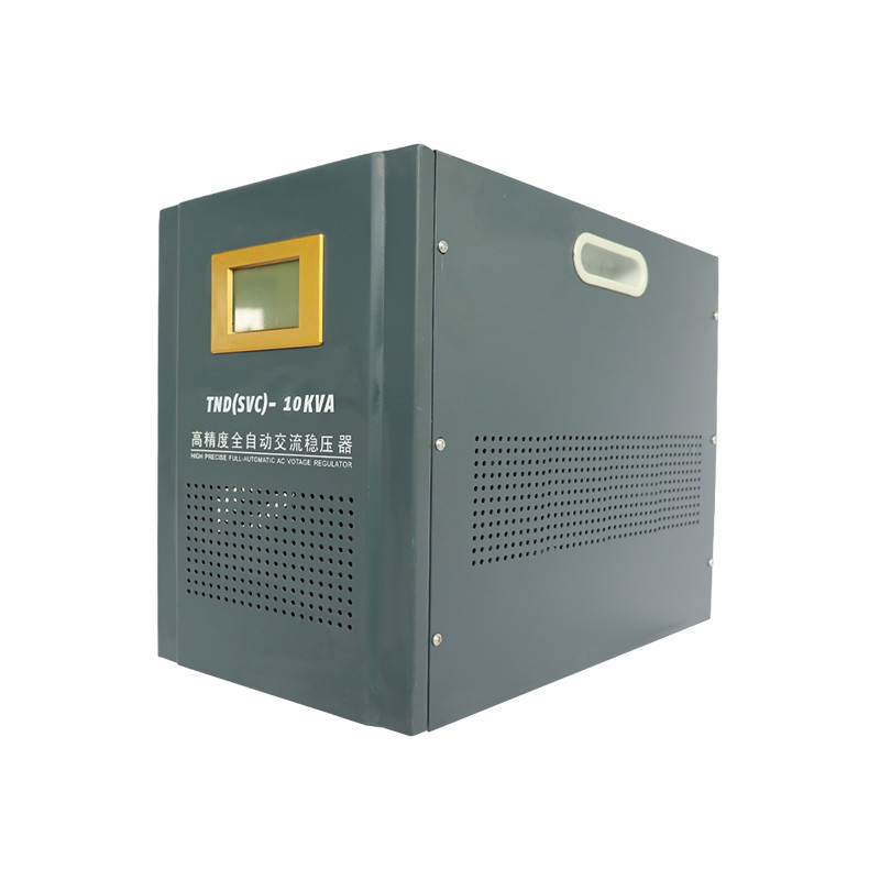 استیبلایزر ولتاژ اتوماتیک تک فاز با کیفیت بالا 10KVA استیبلایزر قدرت AC با قیمت خوب