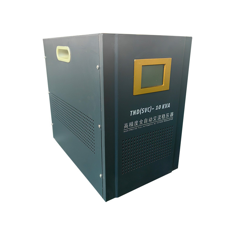 10KVA کیفیت بالا 220V یک فاز ثابت کننده ولتاژ خودکار با دقت بالا