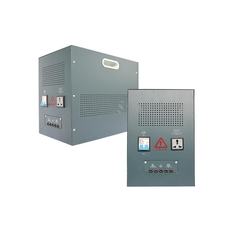 10KVA کیفیت بالا 220V یک فاز ثابت کننده ولتاژ خودکار با دقت بالا