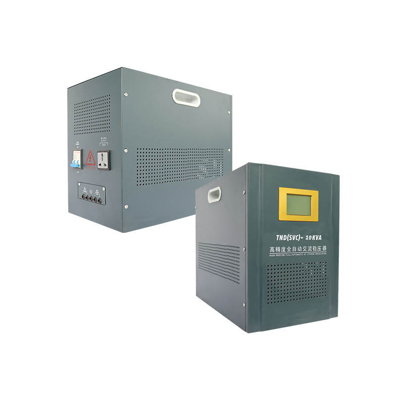 10KVA کیفیت بالا 220V یک فاز ثابت کننده ولتاژ خودکار با دقت بالا