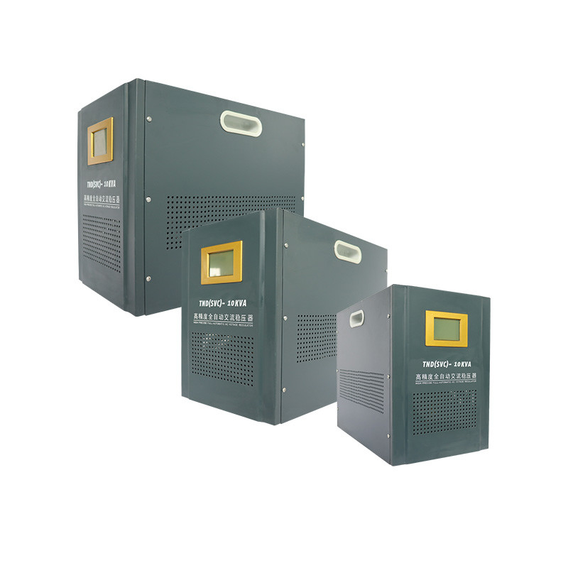 10KVA کیفیت بالا 220V یک فاز ثابت کننده ولتاژ خودکار با دقت بالا