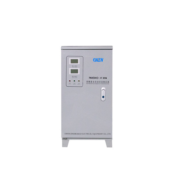 فروش کارخانه 15KVA استیبالیزر ولتاژ تک فاز 220V 50HZ 60HZ با مترهای دیجیتال