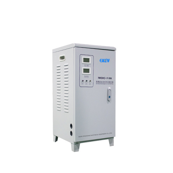 15000VA 220V تنظیم کننده ولتاژ خودکار با کیفیت خوب برای تجهیزات الکتریکی تک فاز