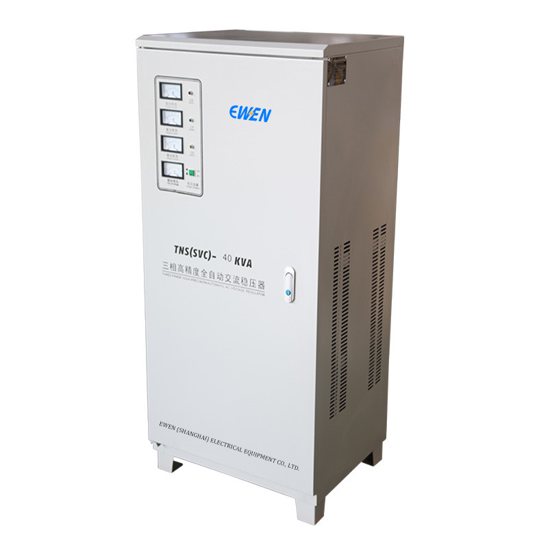 40KVA سه فاز صنعت ولتاژ ثبات AC قدرت سرو ولتاژ خودکار تنظیم کننده 380V 400V 415V 480V