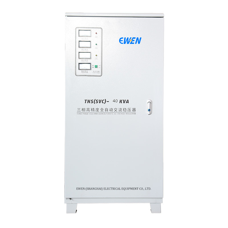 40KVA سه فاز صنعت ولتاژ ثبات AC قدرت سرو ولتاژ خودکار تنظیم کننده 380V 400V 415V 480V