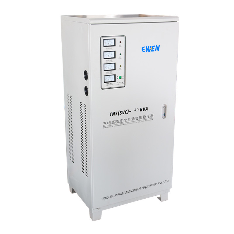 فروش کارخانه سه فاز تثبیت کننده ولتاژ 40KVA سه فاز سرو AVR تنظیم کننده ولتاژ اتوماتیک 380V 415V 400V