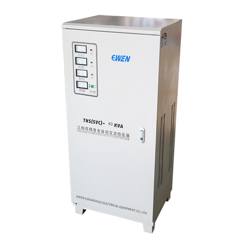 فروش کارخانه سه فاز تثبیت کننده ولتاژ 40KVA سه فاز سرو AVR تنظیم کننده ولتاژ اتوماتیک 380V 415V 400V