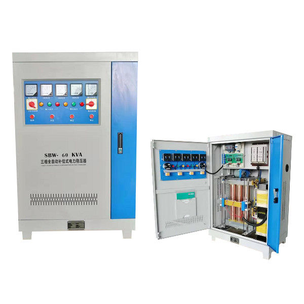 تثبیت کننده ولتاژ نوع سروو موتور SBW-60KVA صنعتی